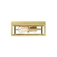 thumbnail image 2 of Bethel International Flush Mount Gold Iron, 2 of 5