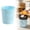 a Trash Can Blue L, variant on Small Plastic Shaped Trash Can, Compact Waste Basket For Bathroom, Kitchen & Bedroom, Creative Design Garbage Bin In Yellow/White/Blue, Durable Waste Container For Home & Office Use
