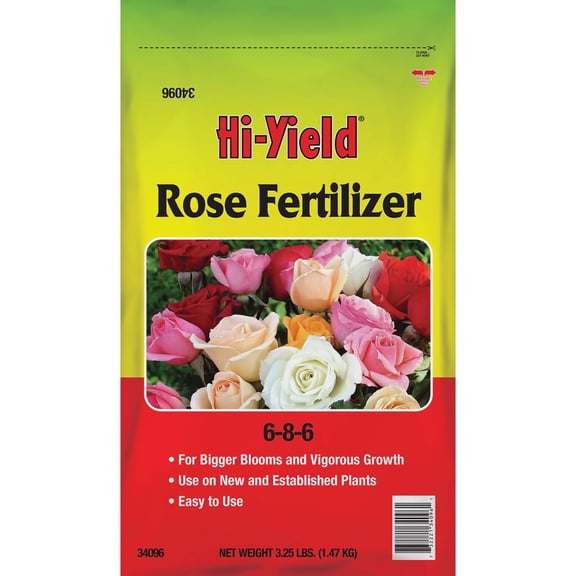 Hi-Yield (32096) Rose Fertilizer 6-8-6 (4 lbs.)