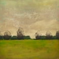 thumbnail image 2 of Altug, Mehmet 12x12 Black Ornate Wood Framed with Double Matting Museum Art Print Titled - Treeline in the Field II, 2 of 4