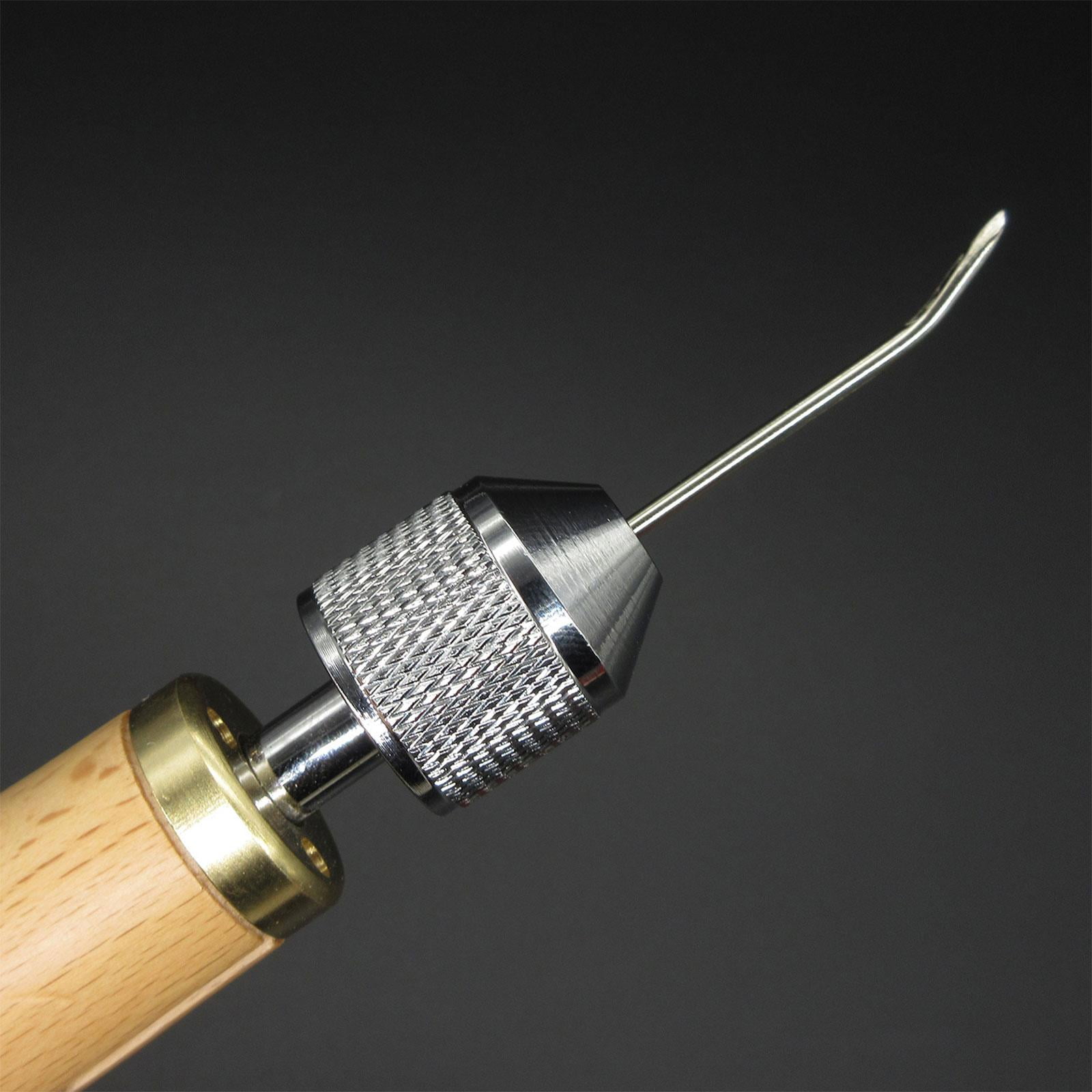 GUOOL Leather Sewing Hand Stitcher DIY Craft Accessories, Hand Awl Tool, , Stitching Awl Tool Kit for Leather Fabric Supplies , Multicolor, No Spool device