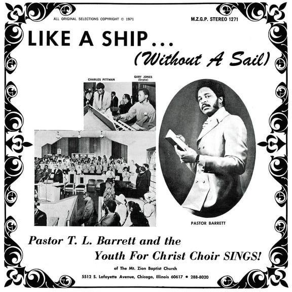 Pastor T.L. Barrett - Like a Ship (Without a Sail) - Jazz - Vinyl