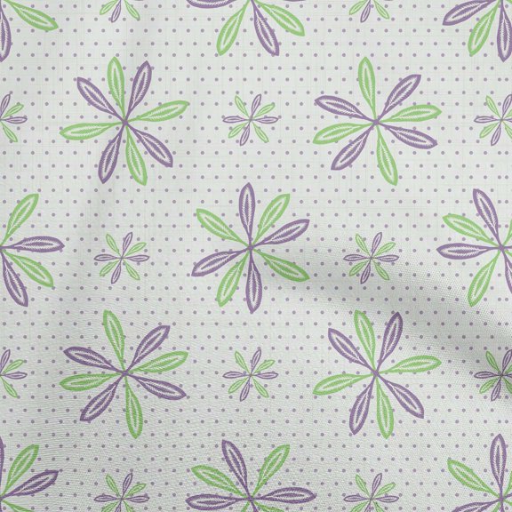 oneOone Cotton Poplin Green Fabric Asian Block Fabric For Sewing Printed Craft Fabric By The Yard 56 Inch Wide
