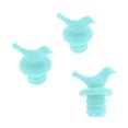 thumbnail image 4 of 3 piezas decorativas pajarito botella de vino tapón tapón de corcho tapón de Azul Sunnimix Tapón de botella de vino, 4 of 8