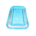 thumbnail image 1 of Swimline Original Suntan Tub Relaxing Outdoor Cushioned Water Lounge Float, Blue, 1 of 8