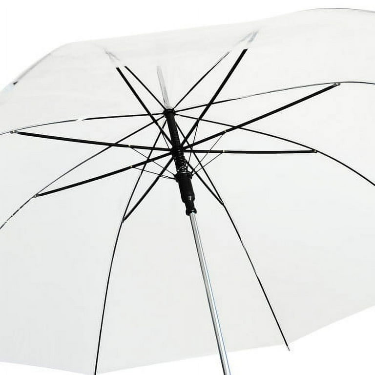 clear patio umbrella Barton Outdoor Rain Umbrella - Clear - 48