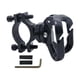 thumbnail image 1 of Gancho para colgar motocicletas, abrazadera de tubo ajustable profesional, hierro doble para bicicleta Negro, 1 of 9