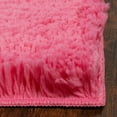 thumbnail image 6 of Mainstays Solid Plush Transitional Pink Shag Area Rug 3'x4'8", 6 of 8