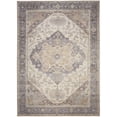 thumbnail image 2 of Nourison Vintage Washables 4' x 6' Ivory Purple Vintage Indoor Rug, 2 of 10