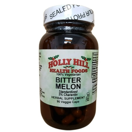 Holly Hill Health Foods Bitter Melon 90 Capsules, 90 Count