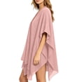 thumbnail image 6 of Women Kimono Cardigans Casual Poncho Shawl Wrap Cape Beach Cover up Open Front Resort Wear 2026, 6 of 9