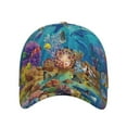 thumbnail image 2 of Balery Sea World Baseball Cap For Women Men,Adjustable Size For Running Workouts And Outdoor Activities All Seasons, 2 of 9