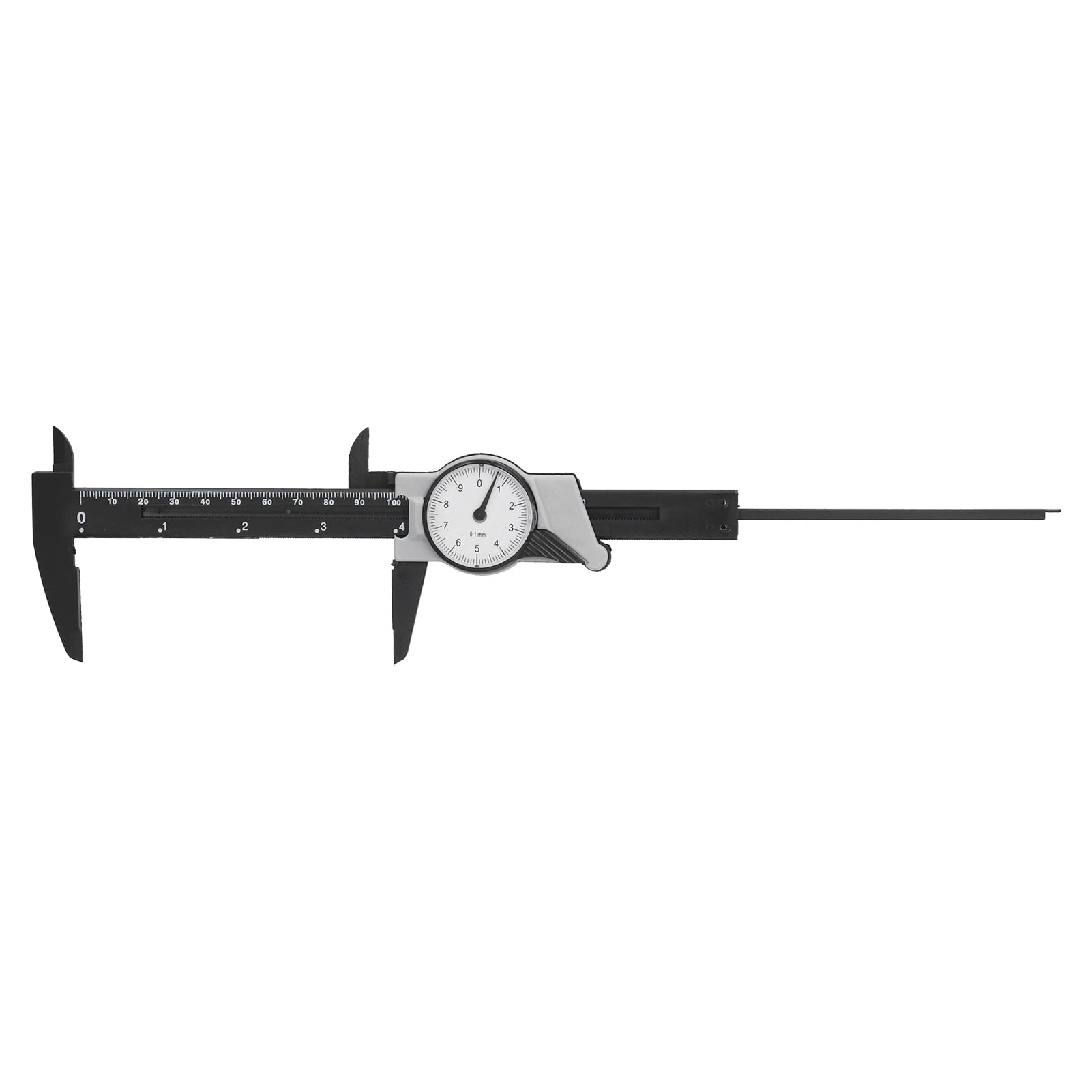 Fdit Dial Vernier Caliper ABS 0‑150mm Portable Metric Measuring Tool