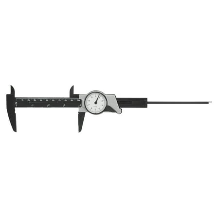Dial Vernier Caliper ABS 0‑150mm Portable Metric Measuring Tool for Laboratory Home