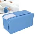 thumbnail image 3 of Side Sleeper Leg Pillow, Reduce Pressure Washable Cover Fixed Strap Knee Pillow Relieve Pain  for Sleeping Use Blue, 3 of 7