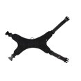 thumbnail image 2 of BEADCEST Durable Oxford Cloth Dog Harness Black for Medium Large Dogs with Easy Quick Release Buckle, 2 of 3