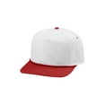 thumbnail image 1 of Top Headwear Twill Golf Cap - White/Red, 1 of 1