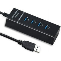 Haobase USB Hub,4 Port USB 3.0 Hub High Speed USB Cable Adapter