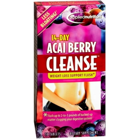 APPLIED NUTRITION 14-Day Acai Berry Cleanse comprimés 56 comprimés (pack de 2)