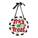thumbnail image 1 of Colgante De Halloween Rick Or Treat Araña Festivo Con Cinta Colgante De Puerta Letrero Colgante De Bienvenida Decoración Para Halloween Fiesta En Casa Jardín 30 Cm Eigraketly HA016591-00, 1 of 7