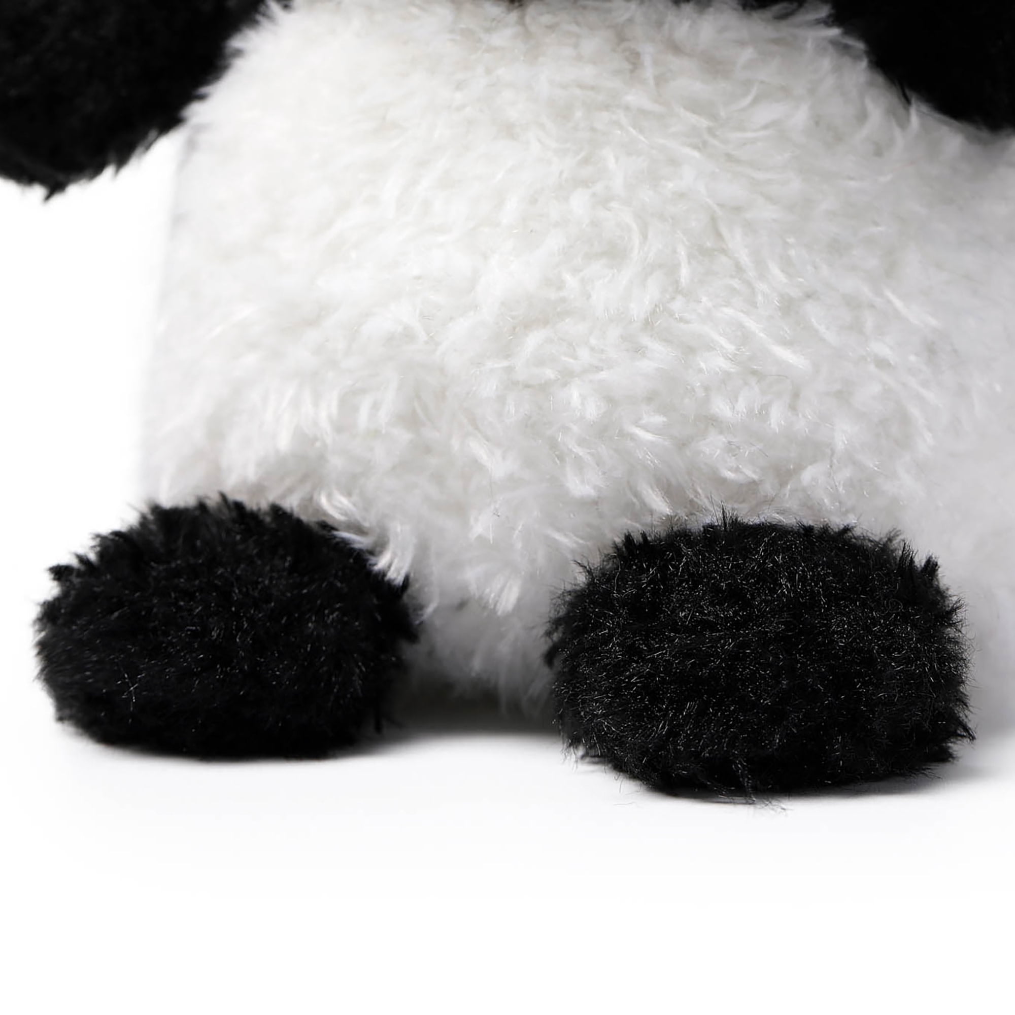 McHugs: Kindergarten Series - Rock & Roll Panda - 7" Black-White Stuffed Animal Plush, Soft Weighted Cuddle Toy, Cozy Play Companion, Baby-Toddler-Kid