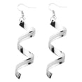 thumbnail image 4 of BESTYASH Plated Ear Jewelry Spiral Dangling All Match Earrings Metal Material for Decoration, 4 of 6
