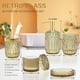 thumbnail image 4 of Juego de accesorios de baño Towoaafu Amber Glass, 5 piezas, 4 of 7