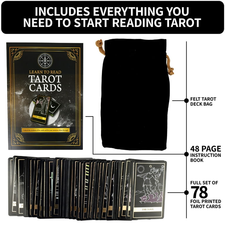 Tarot Cards With Added Key Word Meanings. Easy to Learn Tarot -  Canada
