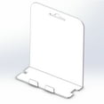 thumbnail image 2 of Miroir de Douche pour Rasage - avec Support de Rasoir Douche Antibuée, 2 of 5