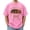Pink, variant on 250th Anniversary National Flag Print Men Shirts, Casual CrewNeck Short Sleeves Men Shirts Liberty Bell Patriotic T-Shirt, 250 Years Usa Birthday Graphic Tees Mens Tops Army Green L