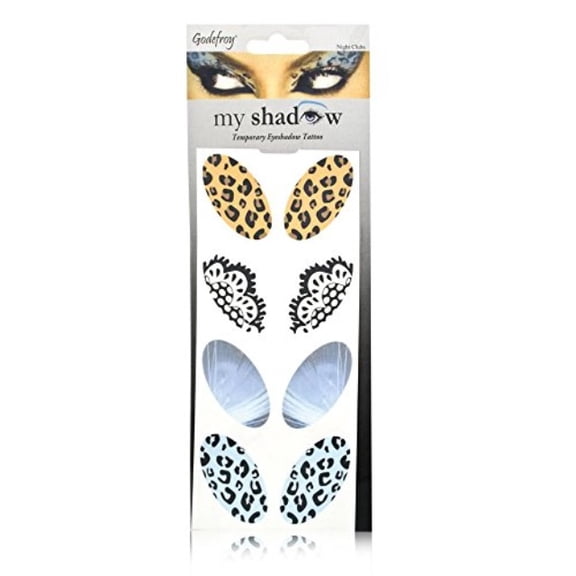 Godefroy My Shadow Temporary Eyeshadow Tattoo Night Club 3pck