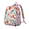 thumbnail image 2 of Floral Pattern Backpack Backpack for School,Cute School Bag,Schoolbag with Adjustable Shoulder Straps & Padded Back,13.8"x11.4"x6", 2 of 6