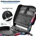 thumbnail image 4 of FORMRS Zipper Binder with Shoulder Strap 2-inch Ring 500 Sheet Capacity File Bag, Ethereal Floral Harmony, 4 of 5