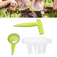 thumbnail image 1 of Juego de dispensador de semillas de siembra ANGGREK 12 piezas Diseño ergonómico 5 ajustes de dial para semillas de flores, 1 of 8