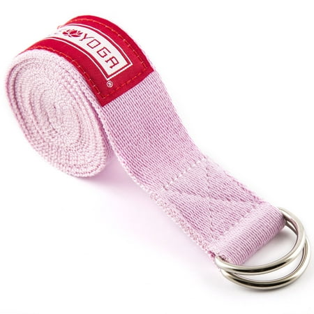Peace Yoga 10ft Exercise Strap - Pink