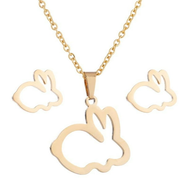 Xihbxyly Conjunto de Joyería de Moda, Elegante Collar con Colgante, Impresionante Colección de Aretes, Llamativo Par de Accesorios, Regalo para Fiesta, Boda, Compromiso, Estilo para Ocasiones Especia
