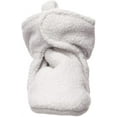 thumbnail image 2 of Luvable Friends Baby and Toddler Cozy Fleece Booties, Gray, 6-12 Months, 2 of 11