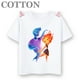 thumbnail image 3 of Camiseta de algodón de manga corta con estampado de dibujos animados para niños y bebés de Disney Elemental Wade Ripple y Embe Anime de moda de verano, 3 of 5