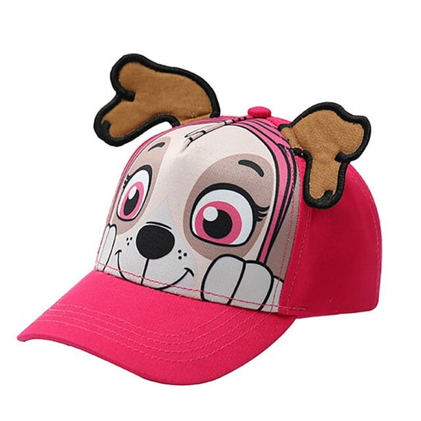 Gorra de béisbol con estampado de la patrulla canina para niños, gorro de béisbol con estampado de perros y dibujos animados, estilo Hip Hop, snapback, ideal para regalo qym unisex