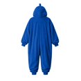 thumbnail image 4 of USNSM Pajamas Women Cozy Fleece Lined Home Jumpsuit, Cute Fall Pajamas, Loose Relaxed Fit, For Fall Winter Matching Loungewear Blue M, 4 of 8