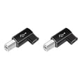 thumbnail image 1 of Naiovety Tipo-c Adaptador USB Conector Equipo Convertidor Accesorio Convertidor de adaptación Herramienta de transferencia de datos Cabeza de Codo Cabeza/Negro 2Conjunto, 1 of 6
