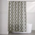 thumbnail image 5 of Fabric Shower Curtain - 72 x 72 Inch, Dark Gray Moroccan, 5 of 5