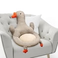 thumbnail image 3 of Cojines para Sillas Cola Felpa Almohada Linda Soporte Cintura Sofá Perezoso Cojín de asiento de coche, 3 of 8