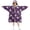 Princess and Castle Purple Pattern, variant on Princess and Cat White Pattern Lamb Fleece Blanket Hoodies for Teens ,Teens Oversize Sherpa Wearable Hooded Blanket Sweatshirt with Super Pockets
