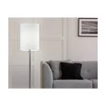 thumbnail image 5 of Adesso Liam - Lampe sur Pied - 1 Douille - E26 - Acier Brossé, Blanc Texturé, 5 of 5
