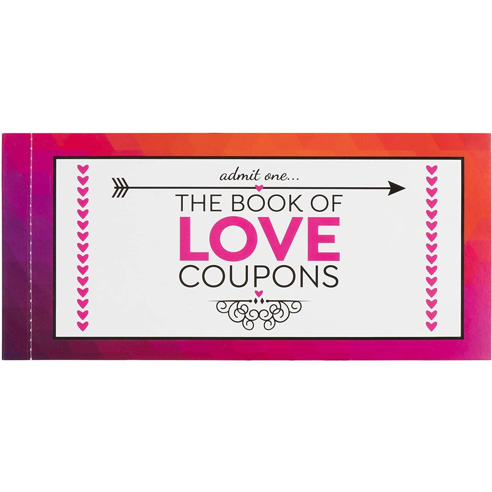 Valentines Day Love Coupons Gift for Her - 20 Naughty Sex Coupons Book for Wife, Girlfriend and Couples, 6 X 4 inches