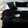 thumbnail image 4 of Coma Inducer Chunky Panda Orca Bunny - ® Comforter Set - USA Lightweight Filled - Frosted Black Oversized King, 4 of 4