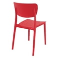 thumbnail image 3 of Compamia Monna Chaise de Salle à Manger d'Extérieur Rouge, 3 of 8