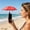 Red, variant on Secfreeship Clip On Anti-Glare Phone Umbrella, Adjustable Angle UV Blocking Parasol, Waterproof Polyester Cellphone Shade for Outdoor Selfie Live Use, 10.6"x8.6"