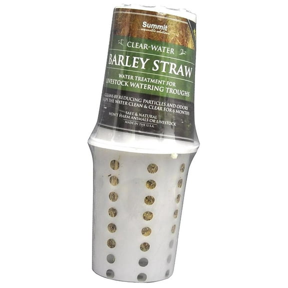 Hyjoy 131 Clear-Water Barley Straw for Watering Troughs, Effective for up to 1000-Gallons, 0.5 lbs